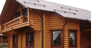 Строительство дома из оцилиндрованного бревна в Чебаркуле - от 133146 рублей