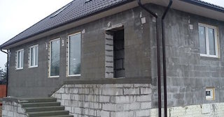 Фасад из газобетона для дома в Чебаркуле - Строй-Чбр, качественная отделка от 2049 руб.